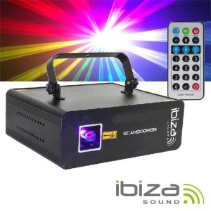 Laser RGB 500mW DMX IBIZA - (SCAN500RGB)