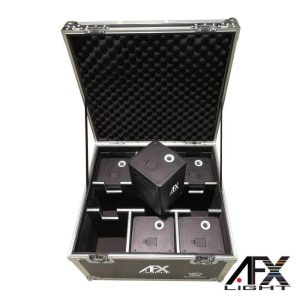 Conjunto 6 Máquinas De Faíscas P/ Palco 380W DMX C/ Mala Afx - (SPARKULAR-MINI-F-S)