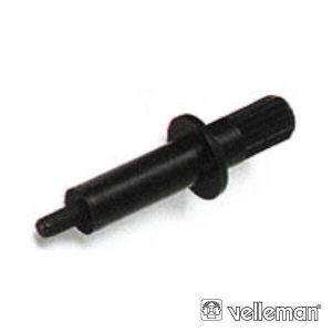 Veio P/ Potenciómetro De Ajuste 4.9mm Preto - (SPIND02)
