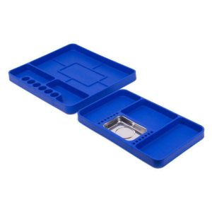 Conjunto De 2 Tabuleiros de Silicone C/ Base Magnética - (TOOL964)