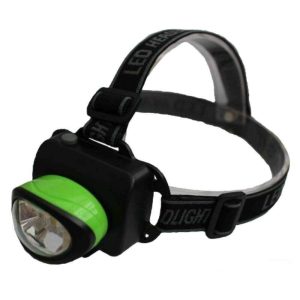 Lanterna De Cabeça C/ 6 LEDS 60lm - (TORCH-FINDER)