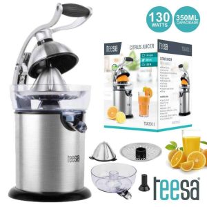 Espremedor De Citrinos 130W 350ml 114RPM TEESA - (TSA3011)