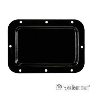 Placa p/ Terminais s/ Furos 126x179mm Preto HQ POWER - (VDAC29)