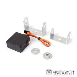 Kit Servo Duplo Eixo Digital P/ Robô VELLEMAN - (VMA601)