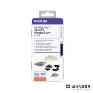 Conjunto de Espaçadores E Parafusos de Nylon/Latão M3 WHADDA - (WCS400)