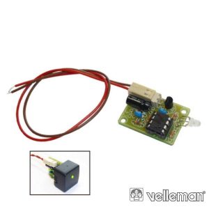 Kit Monitor Para Batería de Automóvel 12V VELLEMAN - (WSAA189)