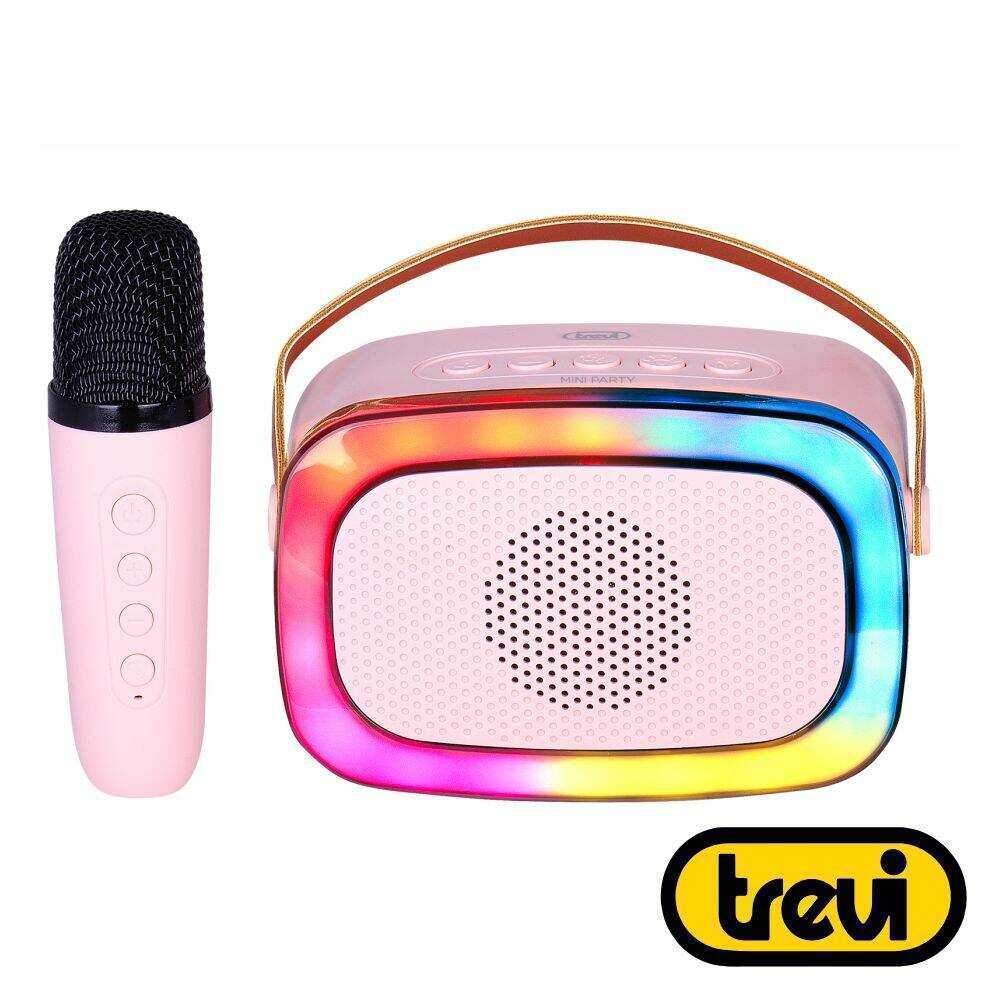 Coluna Bluetooth Portátil C/ Micro 10W AUX/USB/SD/BT TREVI - (XR8A01-RS)