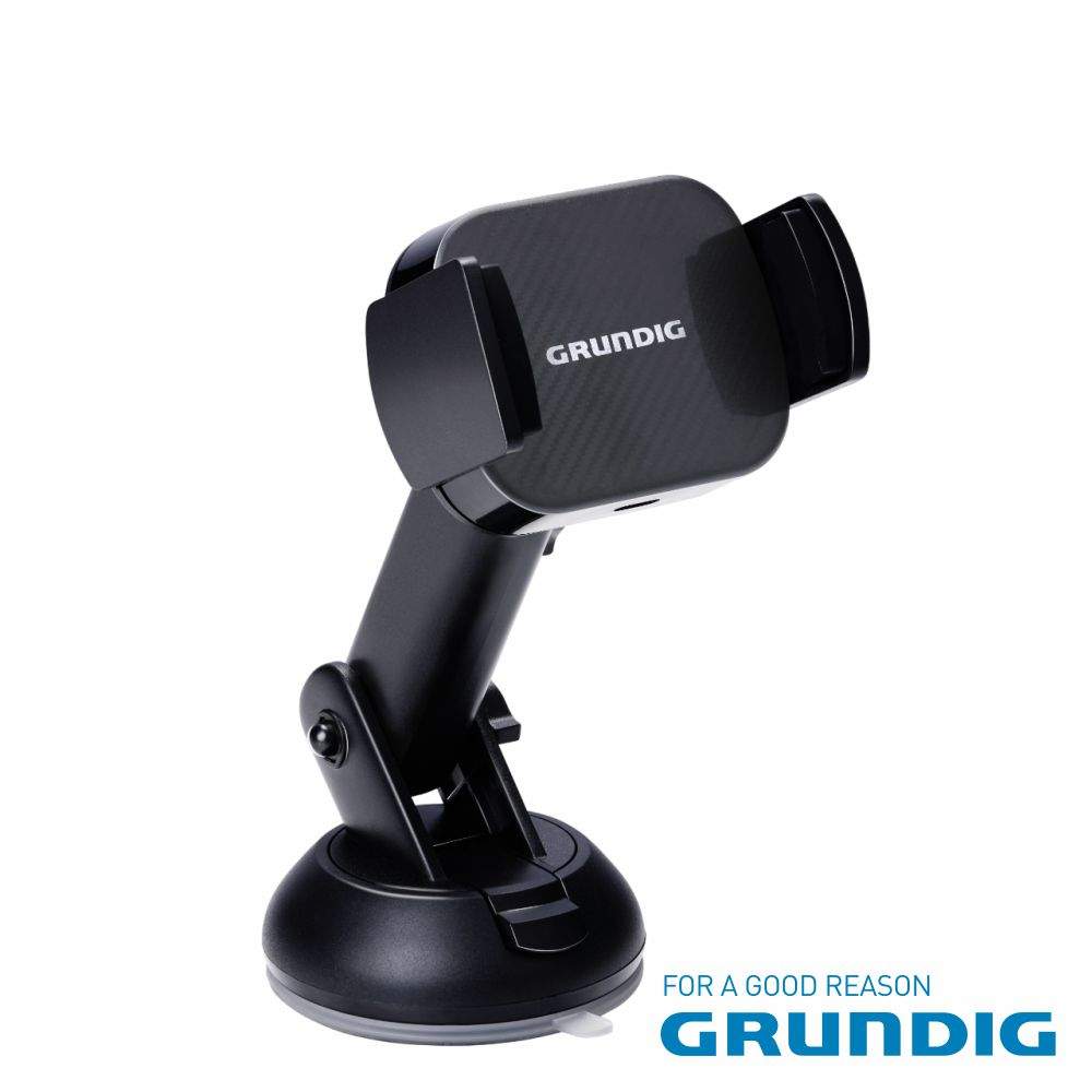 Suporte Telemóvel C/ Carregador Indução QI 15W C/ Ventosa - (20519)