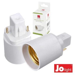 Casquilho Adaptador De G24d-1 P/ E27 - (23-94/1)