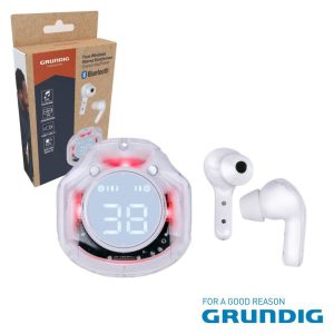Auriculares Bluetooth Branco GRUNDIG - (27072)