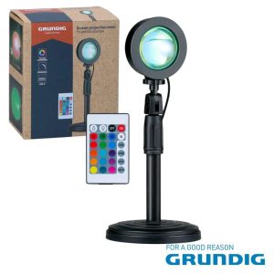 Candeeiro LED Dimável RGB c/ 16 Cores e 4 Modos GRUNDIG - (57437)