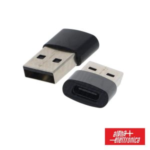Adaptador USB-A / USB-C 3.0 ALPHA - (64-542)