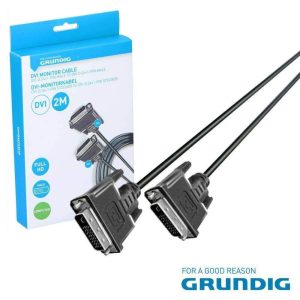 Cabo DVI-D Macho / DVI-D Macho Dual Link 2m GRUNDIG - (72317)