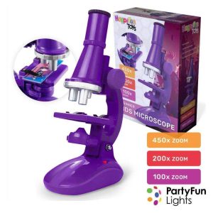 Microscópio 100/200/450x C/ Acessórios HAPPYFUN - (86525)