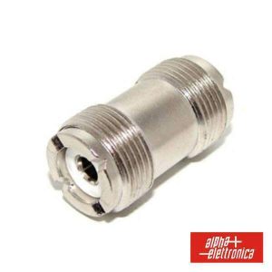 Ficha Adaptadora Uhf Fêmea / Uhf Fêmea - (87-024)