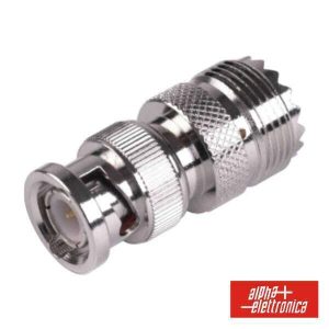 Ficha Adaptadora Bnc Macho / Uhf Fêmea - (88-530)
