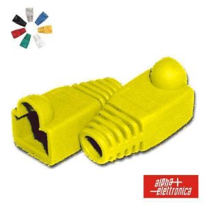 Capa Protectora P/ Conector RJ45 Amarelo - (94-925G)