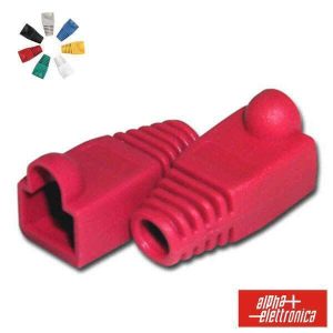 Capa Protectora P/ Conector RJ45 Vermelho - (94-925R)