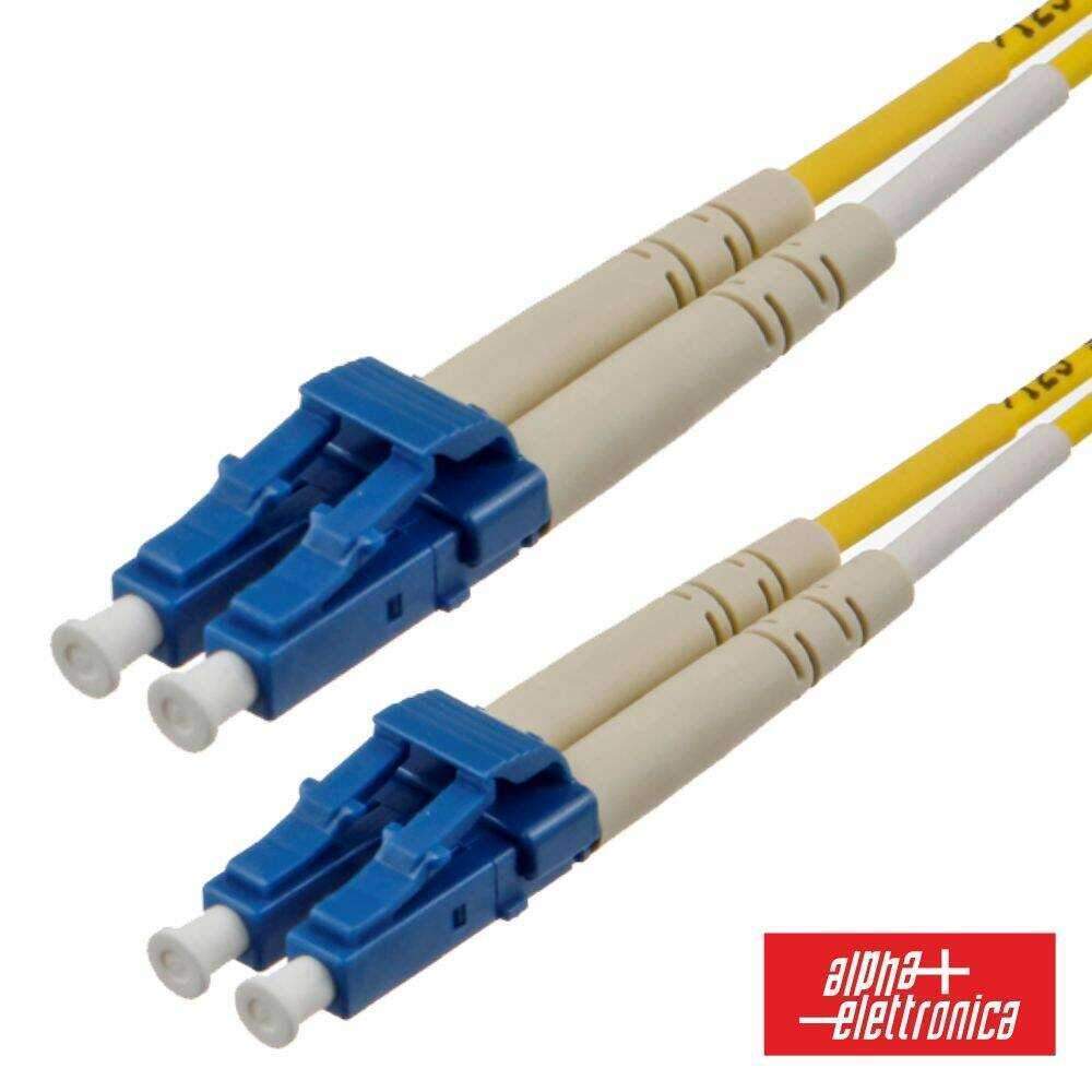 Cabo Fibra Óptica Monomodo Os2 3mm Lc/Upc-Lc/Upc 3m Alpha - (95-910/003)