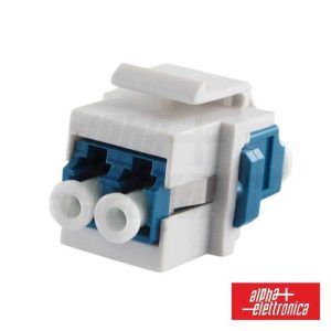 Ficha Fibra Ótica LC/LC Keystone ALPHA - (96-154)