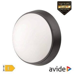 Aplique LED Redondo CCT 18W 2200lm IP65 AVIDE - (ABHL65-R-18W-WOB)
