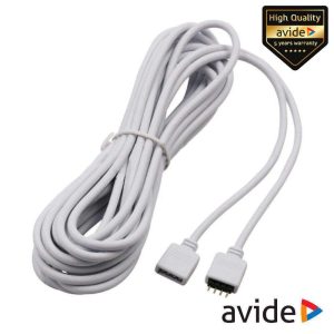 Extensor P/ Fitas LED RGB 1m AVIDE - (ABLS12VRGB-09)
