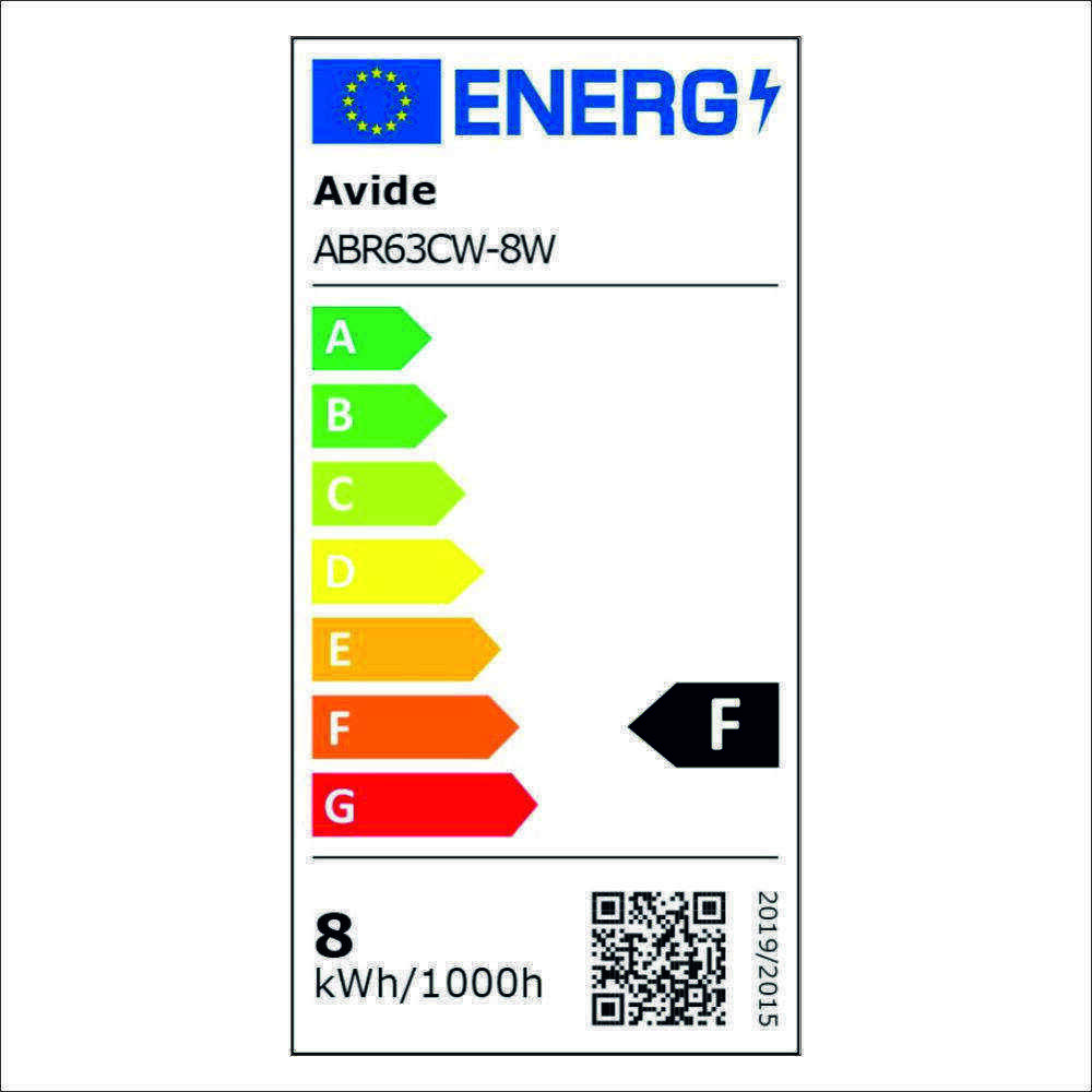 Lâmpada LED E27 R63 8W 230V 6400K 806lm AVIDE - Image 2
