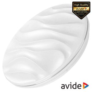 Aplique LED Redondo 24W 380mm 6400K 2200lm Selene AVIDE - (ACLO38CW-24W-SEL)