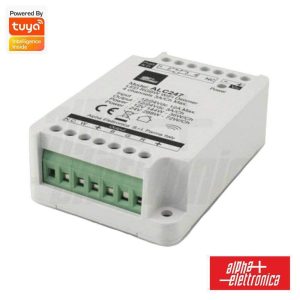 Controlador P/ Fita LED RGBW 12/24V WiFi 4 Canais Tuya ALPHA - (ALC247)