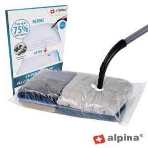 Sacos P/ Arrumação Roupa em Vácuo 130x74/86x50cm ALPINA - (ALP039)