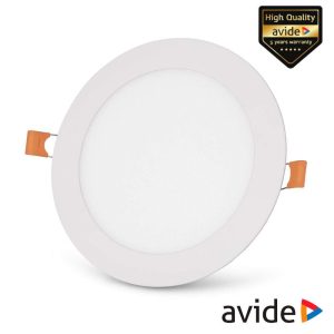 Painel LEDS Redondo 12W CCT 167mm 950lm IP44 AVIDE - (AMRPCCT-R-12W)