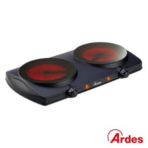 Placa de Vitrocerâmica Dupla Infravermelhos 2500W ARDES - (ARFOCE02)