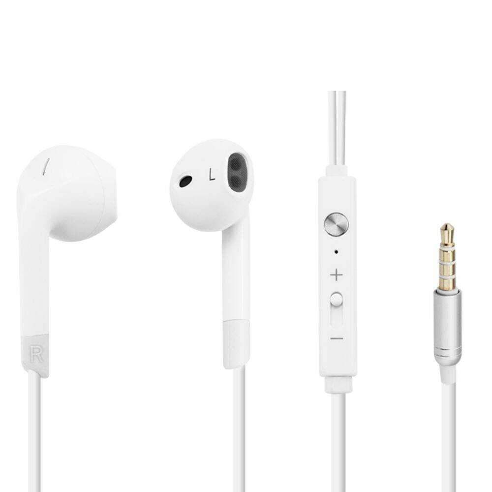 Auscultadores Stereo C/ Fios E Microfone - (B-17WH)