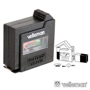 Testador De Baterias VELLEMAN - (BATTEST)