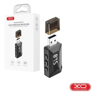 Transmissor FM Mãos-Livres Bluetooth 5.3 USB-A XO - (BCC16-BK)