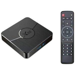Box IPTV Android 12 4K 4GB RAM 64GB ROM Dual WIFI - (BOX-X98PLUS64GB)