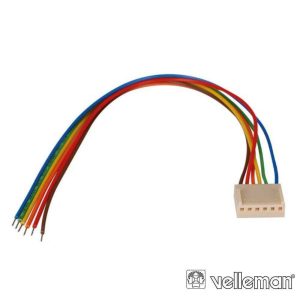 Cabo P/ Ficha De 6p VELLEMAN - (BTWF6)