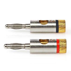 Conjunto 2 Fichas Banana 3mm Dourada Preta e Vermelha NEDIS - (CATB26900GD)