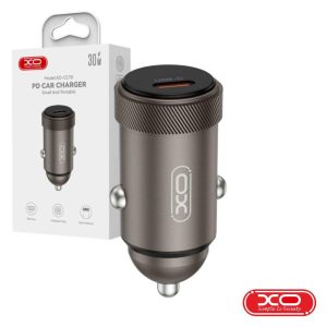 Adaptador Isqueiro USB-C PD 30W 3A Preto XO - (CC70-BK)