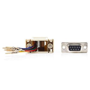 Ficha Adaptadora RJ45 / D 9p Fêmea - (CCGP52821IV)