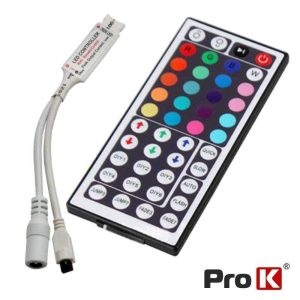 Controlador P/ Fita LEDS RGB 12V C/Comando PROK - (CFL10RGB12)