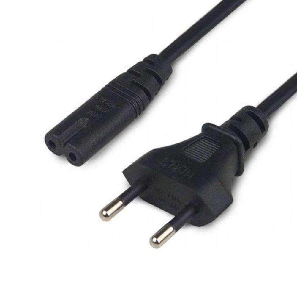 Cabo Alimentação AC Plano / Tipo 8 IEC C7 1.8m PROK - (CIEC7/1.8AA)