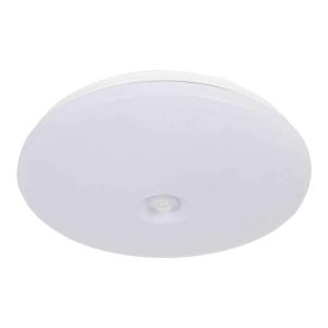 Aplique LED Redondo 2xE27 2x60W C/ Sensor Movimento PIR - (CL/2XE27R-9)