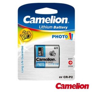 Pilha Lítio CR-P2 6v 1400ma Blister CAMELION - (CRP2-BP1)