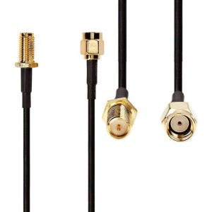 Cabo de Antena  RP-SMA Macho - RP-SMA Fêmea 3m Preto - (CSGL02210BK30)