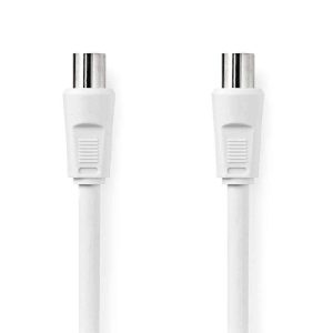 Cabo Coaxial Macho/Fêmea Branco 10m - (CSGP40000WT100)
