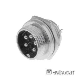 Conector Macho 5p P/ Chasis VELLEMAN - (CUC5)