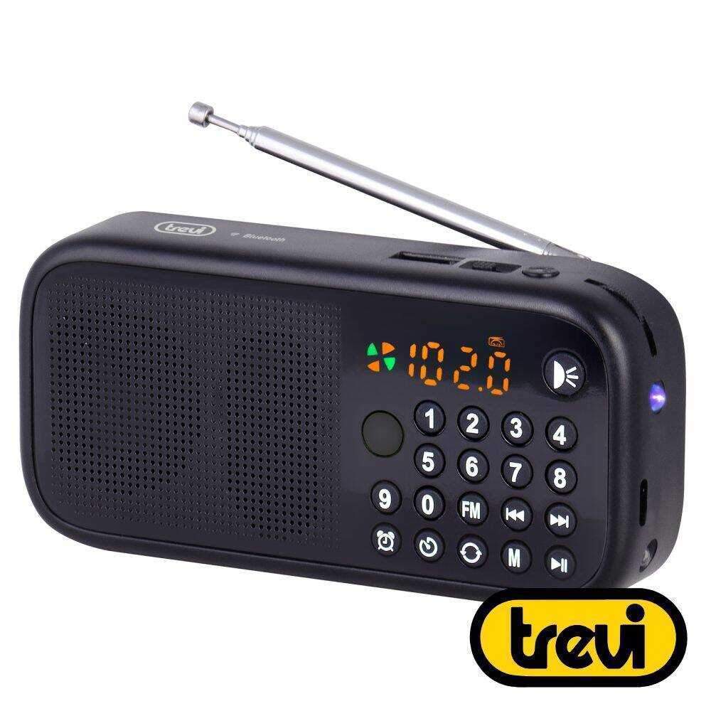 Rádio Portátil LCD AM/FM Bluetooth USB / MicroSD TREVI - (DR7F40BT)