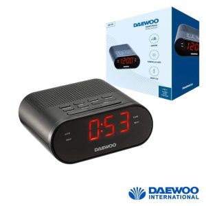 Relógio Despertador AM/FM Digital DAEWOO - (DW1218)