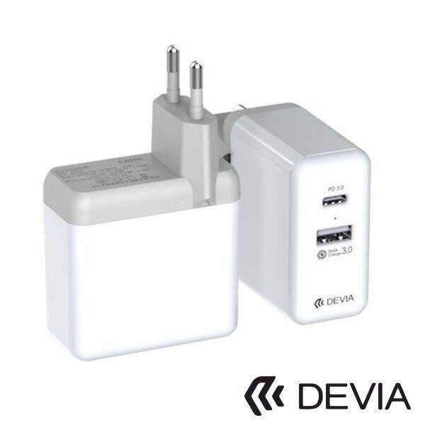Alimentador USB-C PD 3.0 /USB-A Quick Charge 3.0 36W - (EA114W)